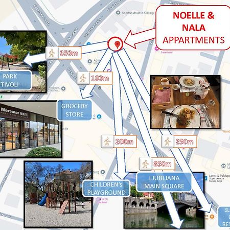 Noelle Apartment Ljubljana Extérieur photo